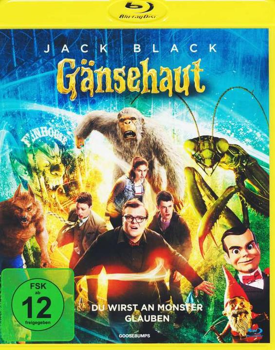 Actual product image Goosebumps (Blu-ray, 2015, German)
