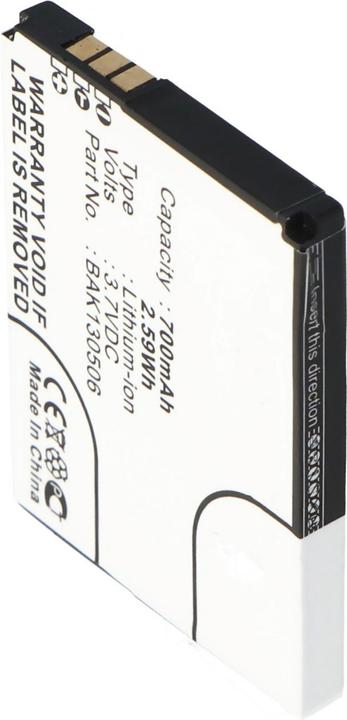 Immagine prodotto AccuCell Batteria AVM Fritz Fon M2 Replica batteria per Fritz! Batteria Fon M2, BAK130506, Fritz!Fon M2