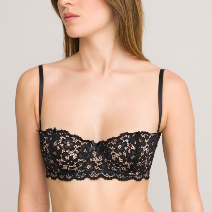 Produktbild La Redoute Collections Bandeau-BH aus Spitze (70 C)