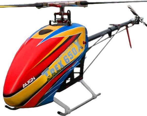Actual product image Align T-Rex 650X Dominator Flybarless Electric Helicopter 12S Super Combo