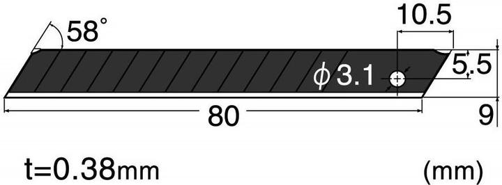 Produktbild NT Cutter Ersatzklingen (Ersatzklinge)