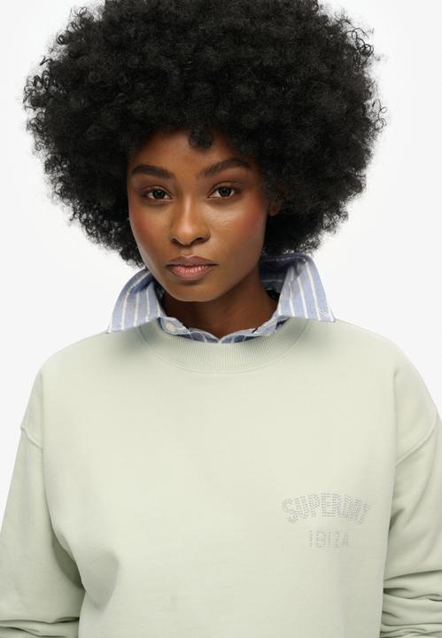 Immagine prodotto Superdry Lockeres Sport Luxe Sweatshirt mit Rundhalsausschnitt (14)