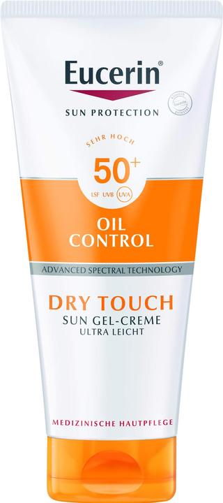 Eucerin Dry Touch (Sonnencreme Gesicht, SPF 50+, 200 ml, 150 g)