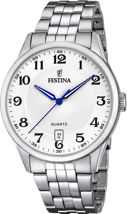 Festina Klassik (Uhr mit Schmuckstein, 43 mm)