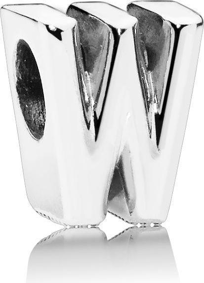 Pandora Letter "W" Charms/Beads (Silber)