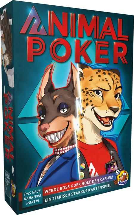 Immagine prodotto HG010 - Animal Poker, gioco di carte, per 3-5 giocatori, da 10 anni (edizione DE) (Tedesco)