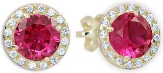 Brilio Stunning earrings in yellow gold with zircons 239 001 00957 0000700