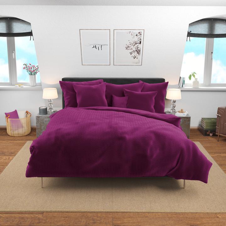 Immagine prodotto Lotus Bettwaren Seersucker di raso (Copripiumino, 200 x 210 cm)