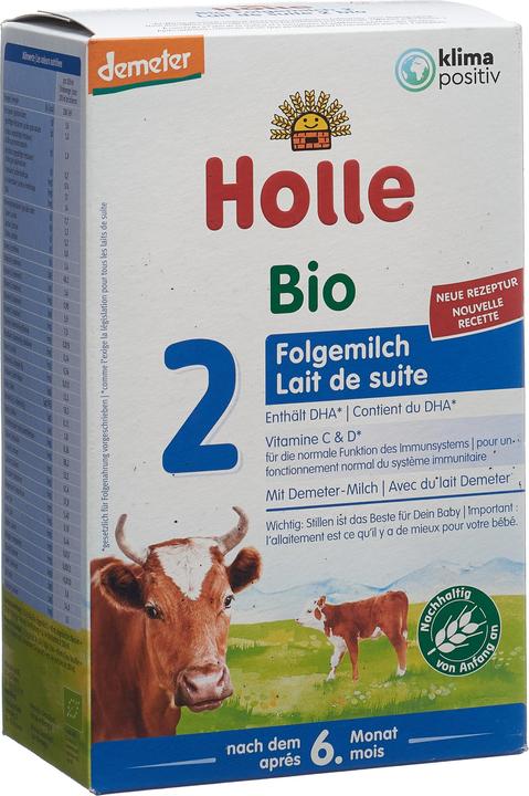 Holle Organic follow-on milk (667 g, from 6 m.)