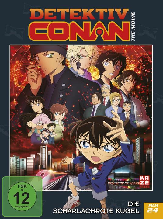 Produktbild Detektiv Conan - 24. Film: Die scharlachrote Kugel (Limited Edition) (DVD, 2021, Japanisch, Deutsch)