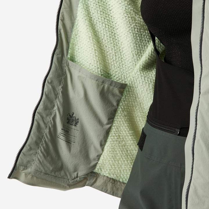 Produktbild Wedze Unterziehjacke Damen leicht atmungsaktiv - Warm Wilder 900 grün (L)