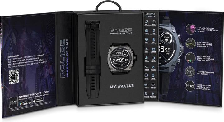 Produktbild Police My Avatar Smartwatch (45 mm)