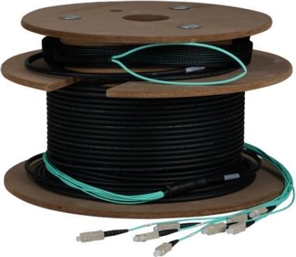 Immagine prodotto EFB Elektronik Cavo dorsale U-DQ(ZN)BH 12G 50/125, SC/SC OM3 180m EFB definisce gli standard di alta qualitàLa EFB (180 m)