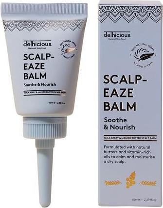 Actual product image Delhicious Dry Itchy Scalp Treatment Moisturiser Balm with Amla and Shea