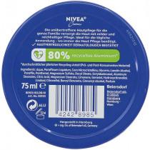 Actual product image NIVEA Creme 75ml can (Body cream, 75 ml)