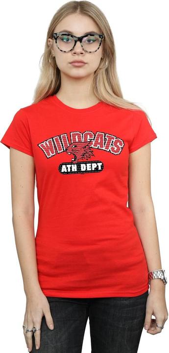 Immagine prodotto Disney High School Musical The Musical Wildcats Athletic Maglietta Donna (XL)