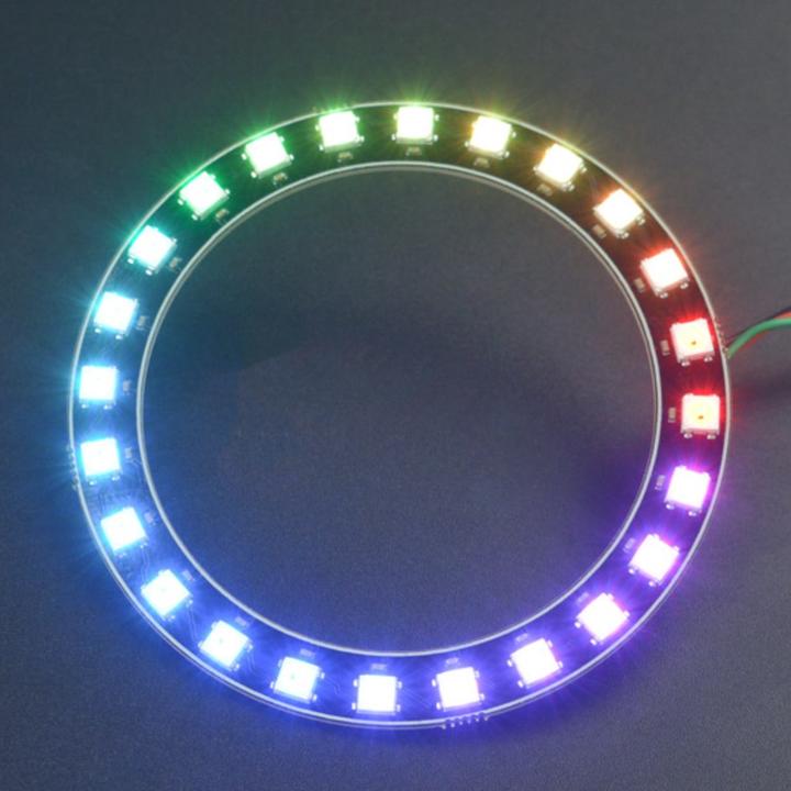 Actual product image DFRobot Neopixel Ring 24x WS2812 RGB LED