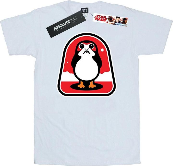 Star Wars The Last Jedi Porgs Badge TShirt (M)