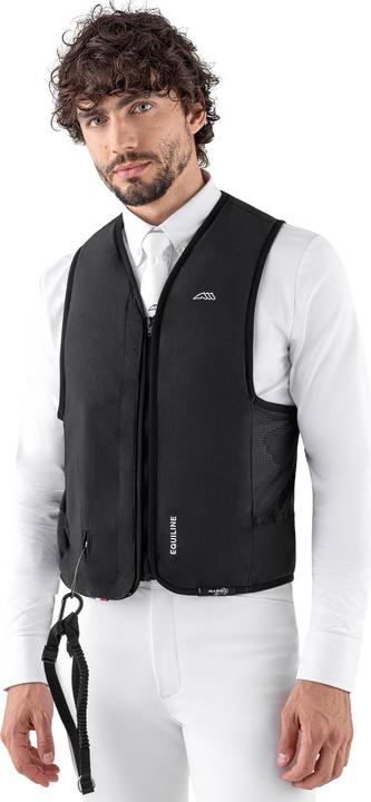 Actual product image Equiline equestrian airbag vest without back protection eclair (XS)