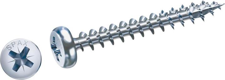 Actual product image Spax Chipboard screws PH PZ2 4.0x30 mm (1000 Screws per piece)