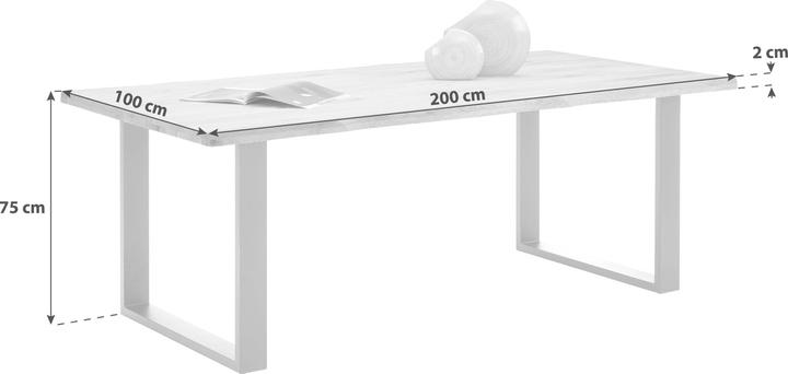 Produktbild Lipo James Wood 200 (200 x 75 x 100 cm)