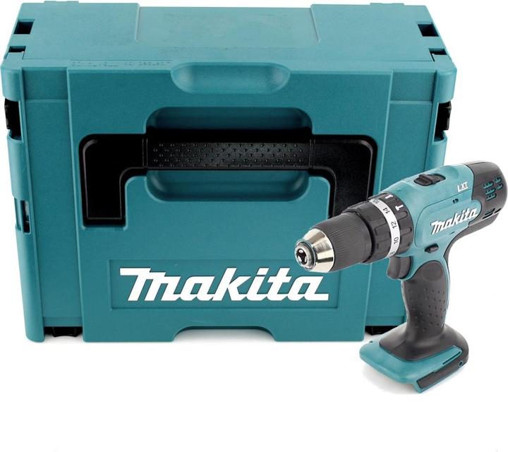 Produktbild Makita DHP 453 ZJ Akku Schlagbohrschrauber 18V 42Nm im Makpac - ohne Akku und Ladegerät (Akkubetrieb)