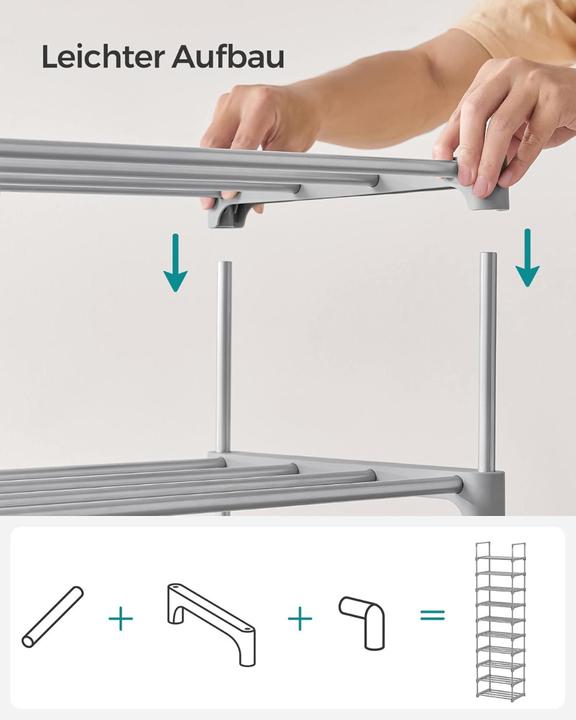 Actual product image Songmics Haley (45 x 30 x 174 cm)