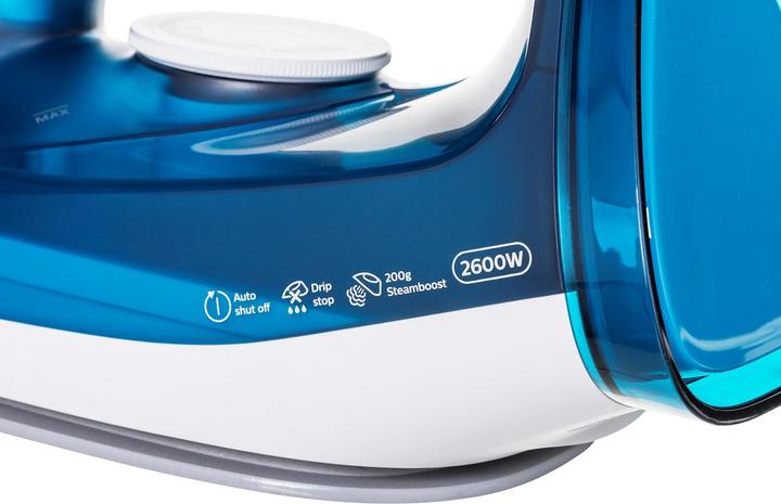 Actual product image Philips 3000 series DST3040/70 Steam iron Ceramic soleplate (2400 W, 200 g/min)