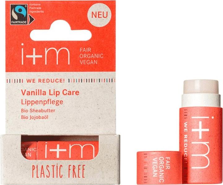 i+m Naturkosmetik Vanille Lip Care - Sheabutter & Jojobaöl