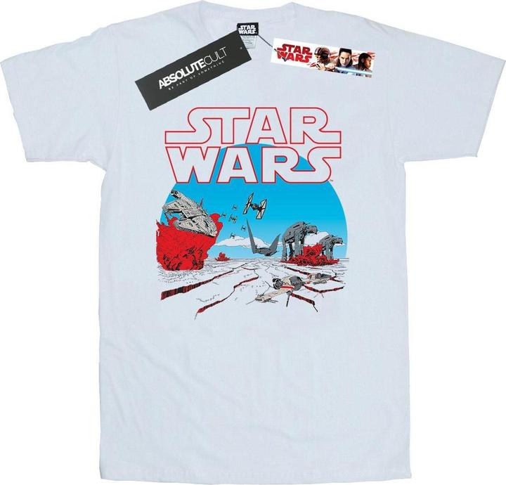 Star Wars The Last Jedi Action Scene TShirt (M)