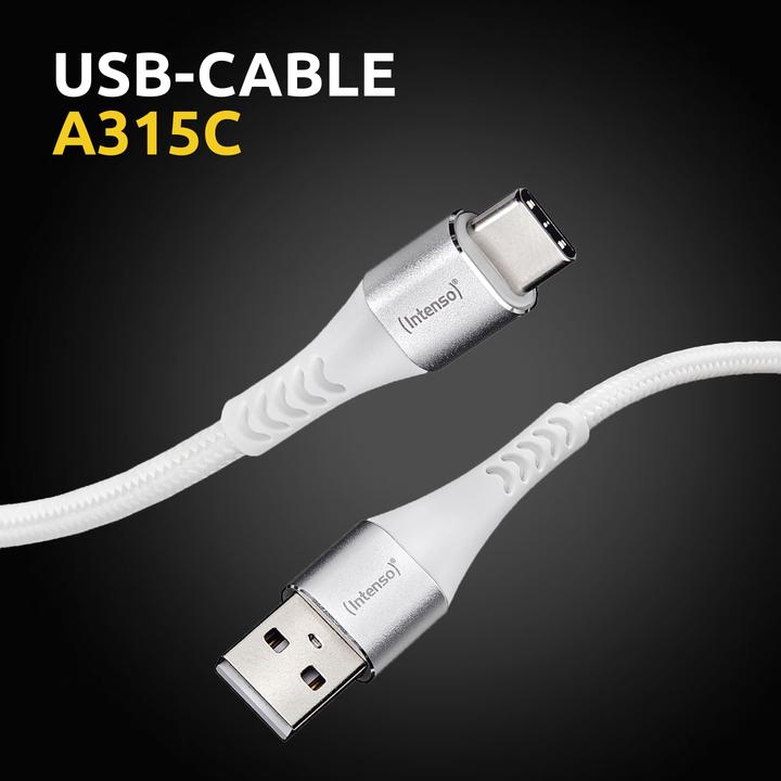 Image du produit Intenso USB A - USB type C (1.50 m, USB 2.0, 60 W)