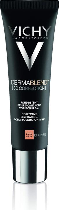 Actual product image Vichy DERMABLEND 3D CORRECTION fond de teint resurfaçant #55-bronz (55-bronz)