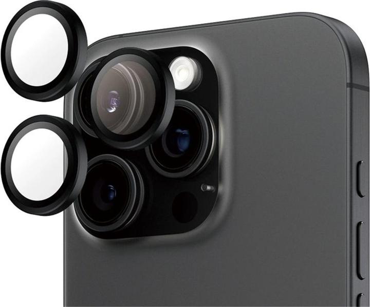 Produktbild PanzerGlass Hoops Camera Lens Protector (1 Stück, Apple iPhone 16 Pro Max, Apple iPhone 16 Pro)