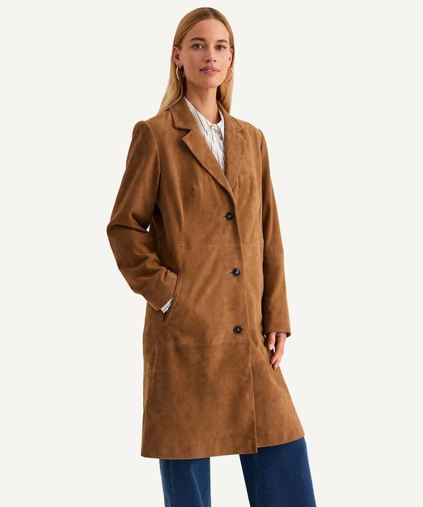 Immagine prodotto Anne Weyburn Cappotto in pelle di capra con bottoni (38)