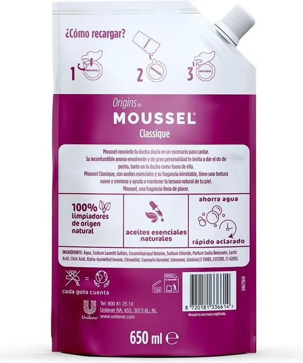Actual product image Legrain Gel De Ducha Original Recarga (650 ml)