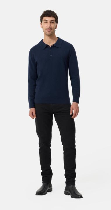 Produktbild Cash-Mere Kaschmir Poloshirt Langarm (M)