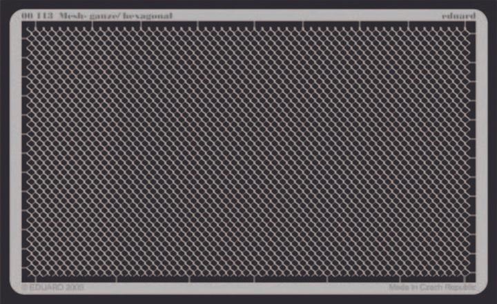 Actual product image Eduard Mesh - gauze/ hexagonal