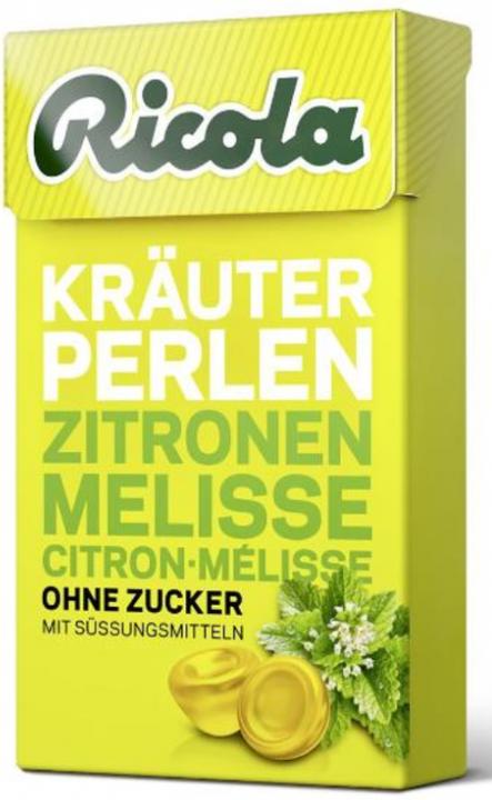 Image du produit Ricola Bonbons au citron perles d'herbes sans sucre (1 pcs, 25 g)