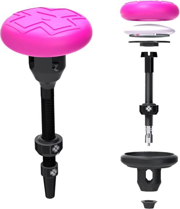 Muc-Off Tubeless Tag Holder + Valve Kit