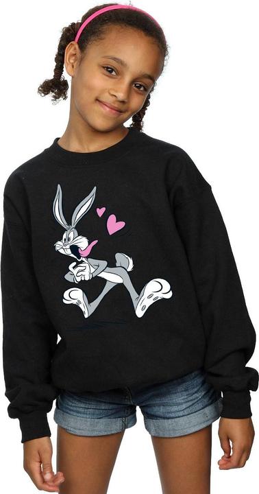 Produktbild Looney Tunes Bugs Bunny In Love Sweatshirt Mädchen (116)