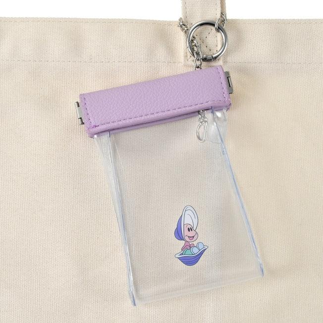 Immagine prodotto Disney Young Oyster con moschettone Clear Spring Mouth - Borsa per cosmetici