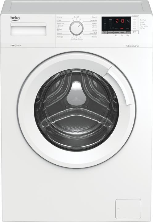 Actual product image Beko WUX81282WI/IT (8 kg, Left)