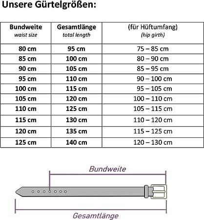 Produktbild Only-Bags.Store Ledergürtel, Gürtel, 3 cm breit, Rot, 125-140 cm (125, 130, 135, 140)