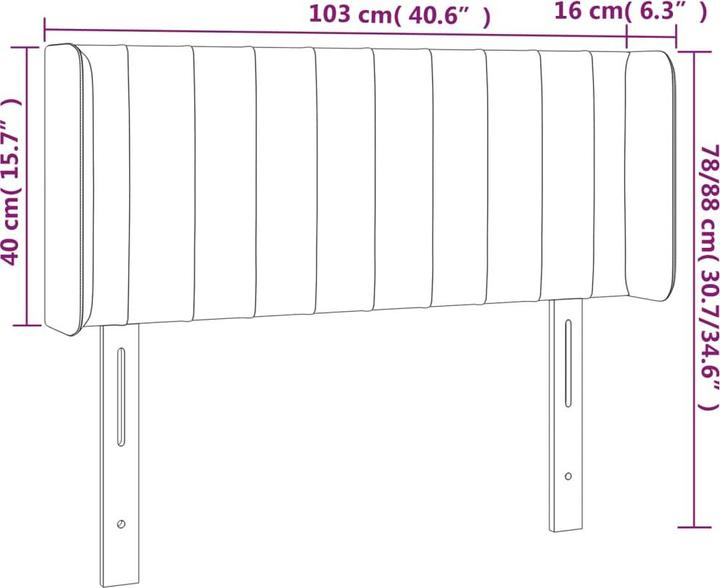 Produktbild VidaXL Cytheria (103 x 16 x 88 cm)