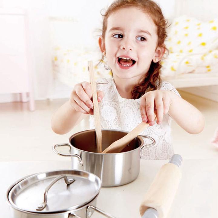 Actual product image Hape Cooking set
