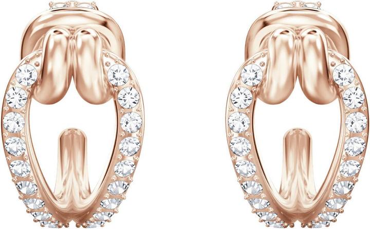 Swarovski Lifelong Ohrstecker Hoop (Edelstahl)