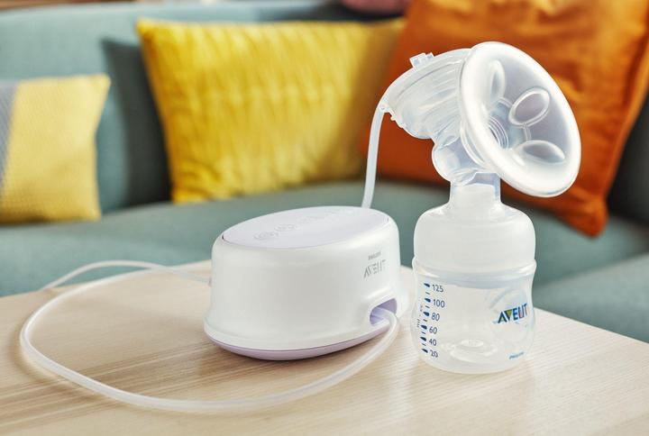 Actual product image Philips Avent Ultra Comfort breastfeeding set with electric breast pump