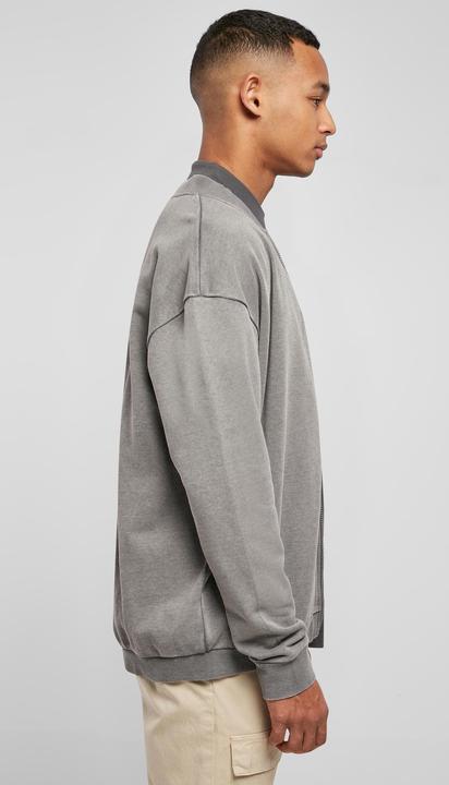 Actual product image Urban Classics Washed Sweat Bomber - 17020 (M)