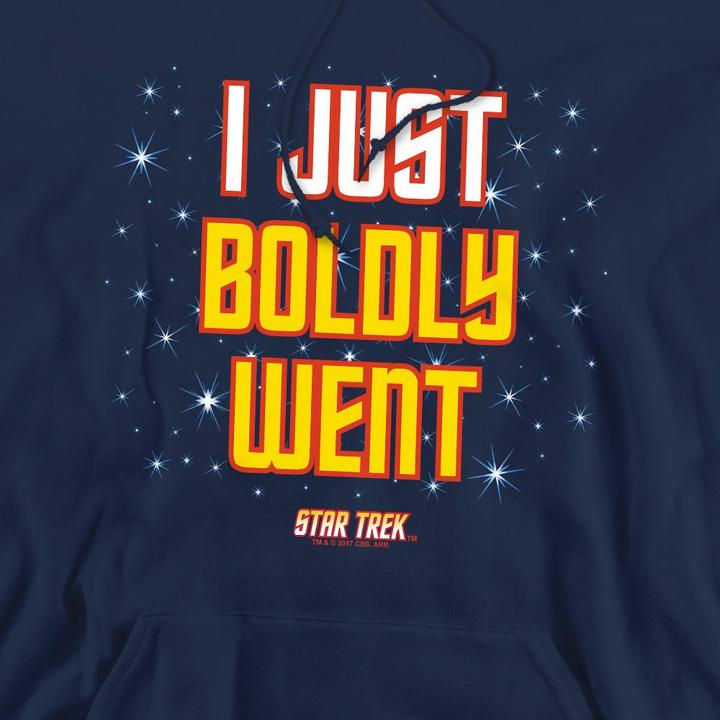 Immagine prodotto Boldly Went Felpa con Cappuccio Uomo (XXL)