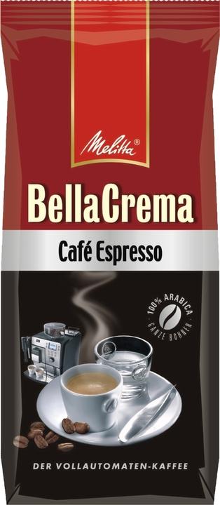 Actual product image Melitta Bella Crema Espresso (1000 g, Dark roast)